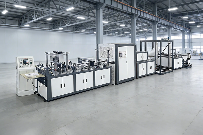 غیر بنے ہوئے بیگ بنانے والی مشینوں کی کیا خصوصیات ہیں؟