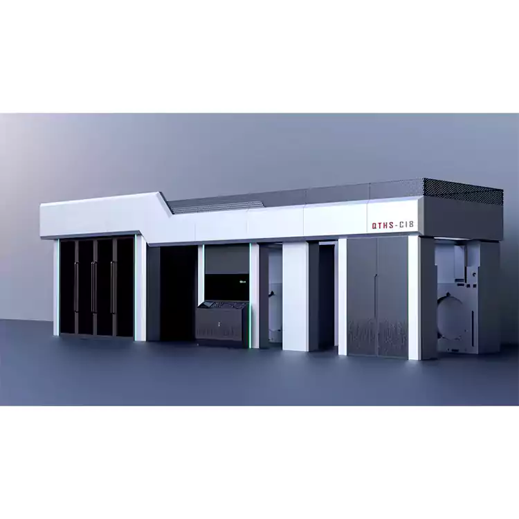 8 رنگوں کی مکمل سروو ڈرائیو سنٹرل ڈرم فلیکسو پرنٹنگ مشین