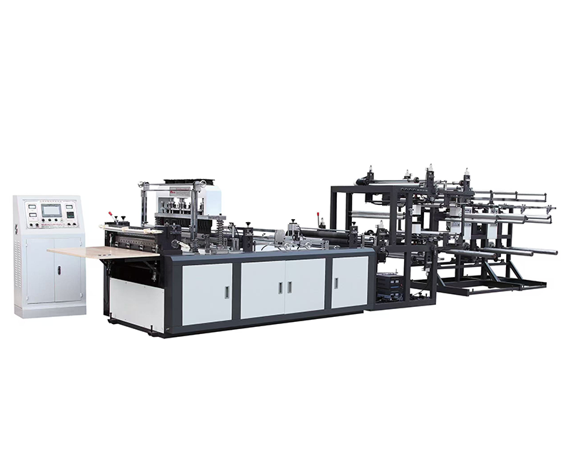 مکمل طور پر خودکار تیز رفتار غیر بنے ہوئے زپر بیگ مشین