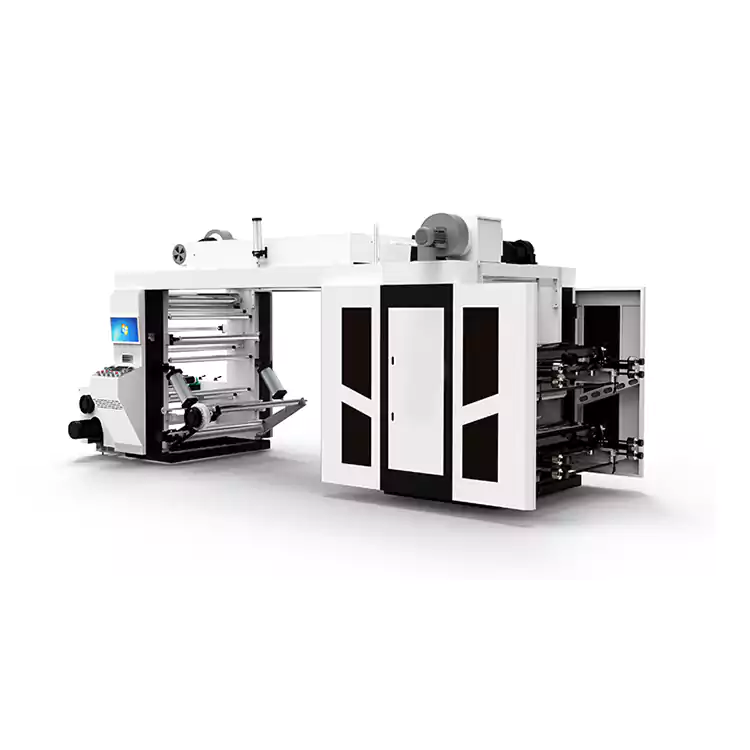 ہائی اسپیڈ اسٹیک ٹائپ فلیکسو پرنٹنگ مشین